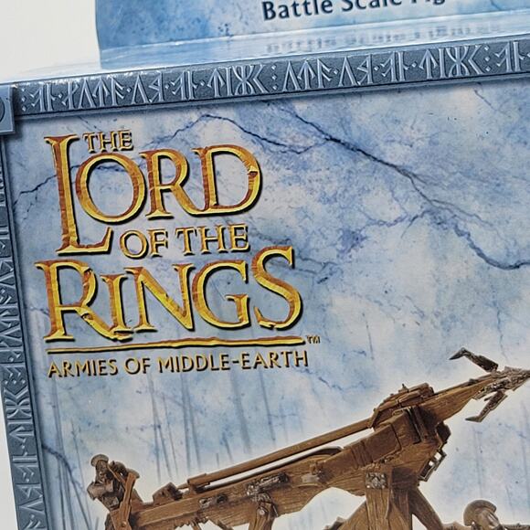 Lord of the Rings Uruk-Hai Seige Ballista with 2 Uruk-hai soldiers. New Sealed - Picture 4 of 12